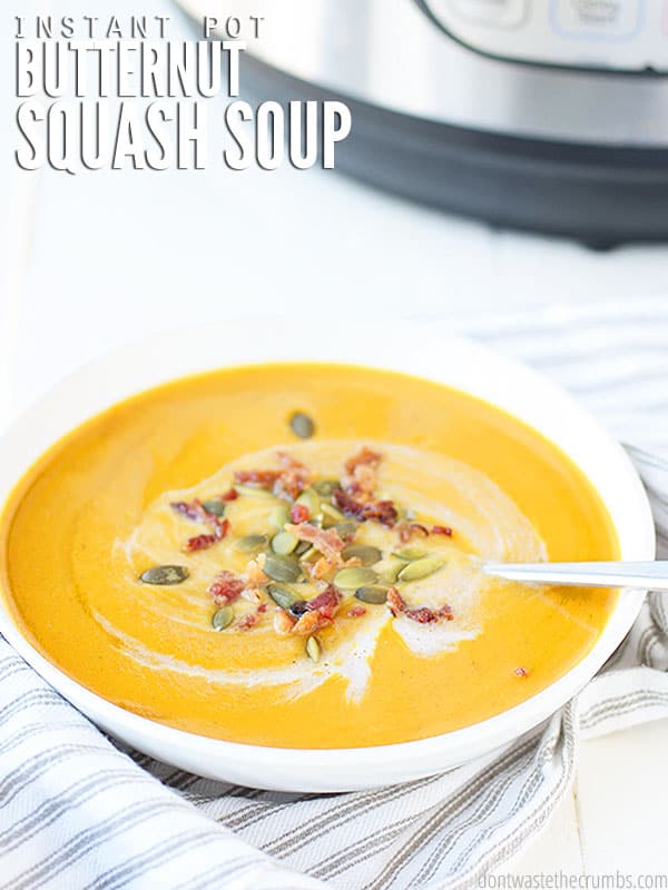Instant Pot Curried Butternut Soup: Quick & Easy 10-Min Meal